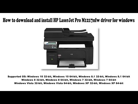 Hp Laserjet M1217nfw Mfp Driver Download Mac
